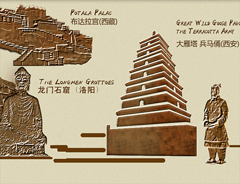 红星路校园文化建设 浮雕文化长廊